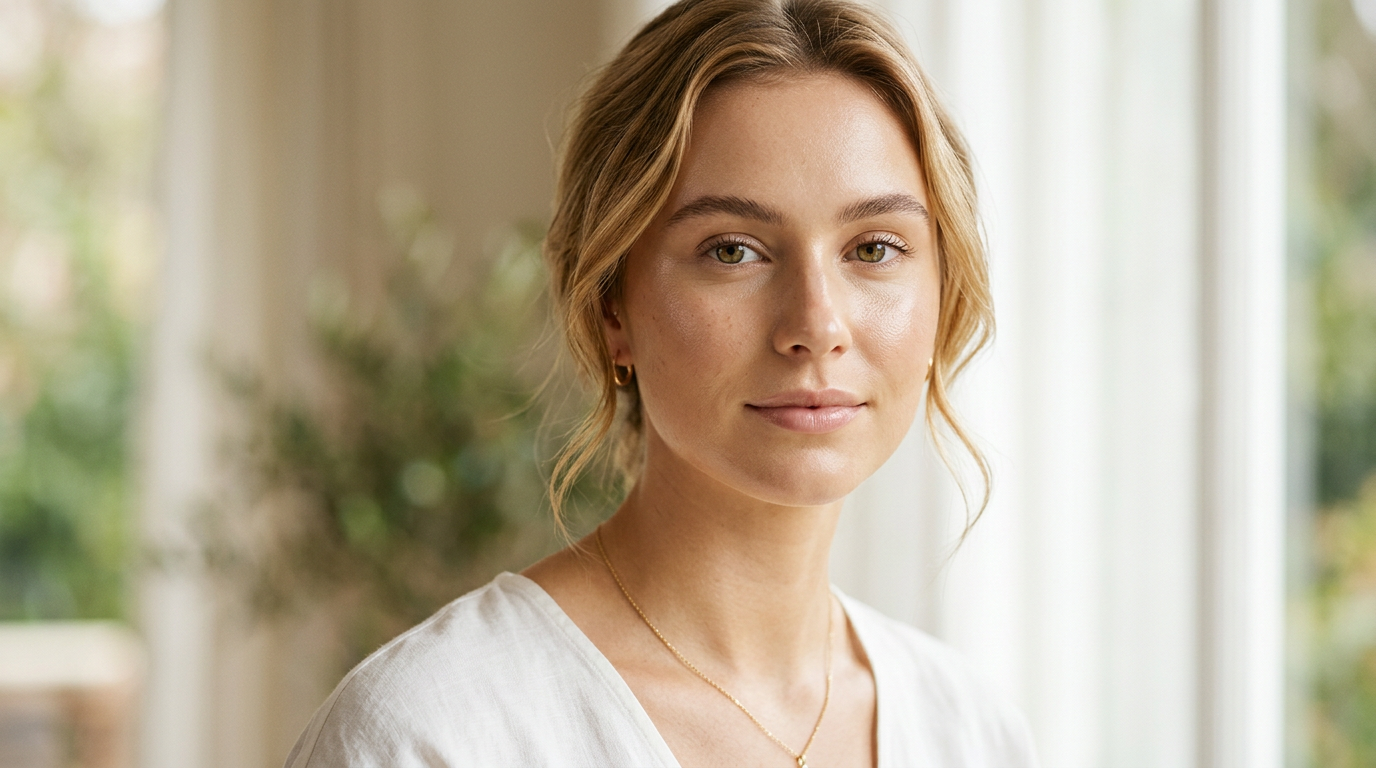 Beauty close-up shoot